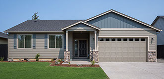 New home construction in Silver Lake, Washington by Universal Construction and Bradley S Thomas Construction. 1580 square foot floor plan