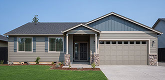 New home construction in Silver Lake, Washington by Universal Construction and Bradley S Thomas Construction. 1580 square foot floor plan