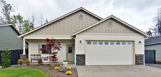 New home construction in Silver Lake, Washington by Universal Construction and Bradley S Thomas Construction. 1556 square foot floor plan