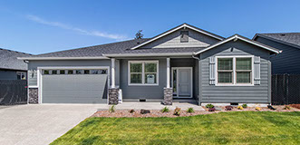 New home construction in Silver Lake, Washington by Universal Construction and Bradley S Thomas Construction. 1663 square foot floor plan