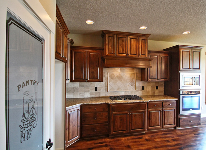 Kitchen in new home at Chinook Place, by Universal Construction